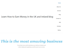 Tablet Screenshot of earnmoney.ie