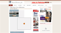 Desktop Screenshot of earnmoney.pk